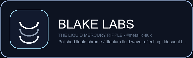 Concept 18 - The Liquid Mercury Ripple